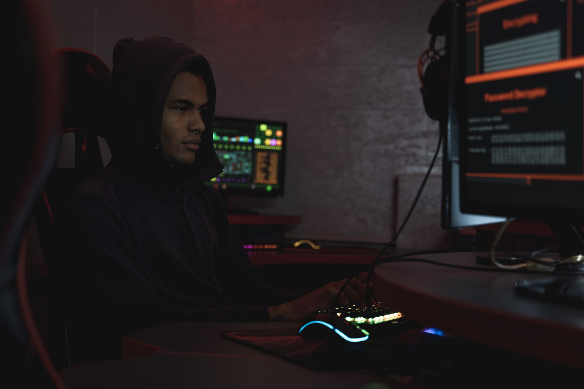 Engineer monitoring an unattended AI agent running in production
